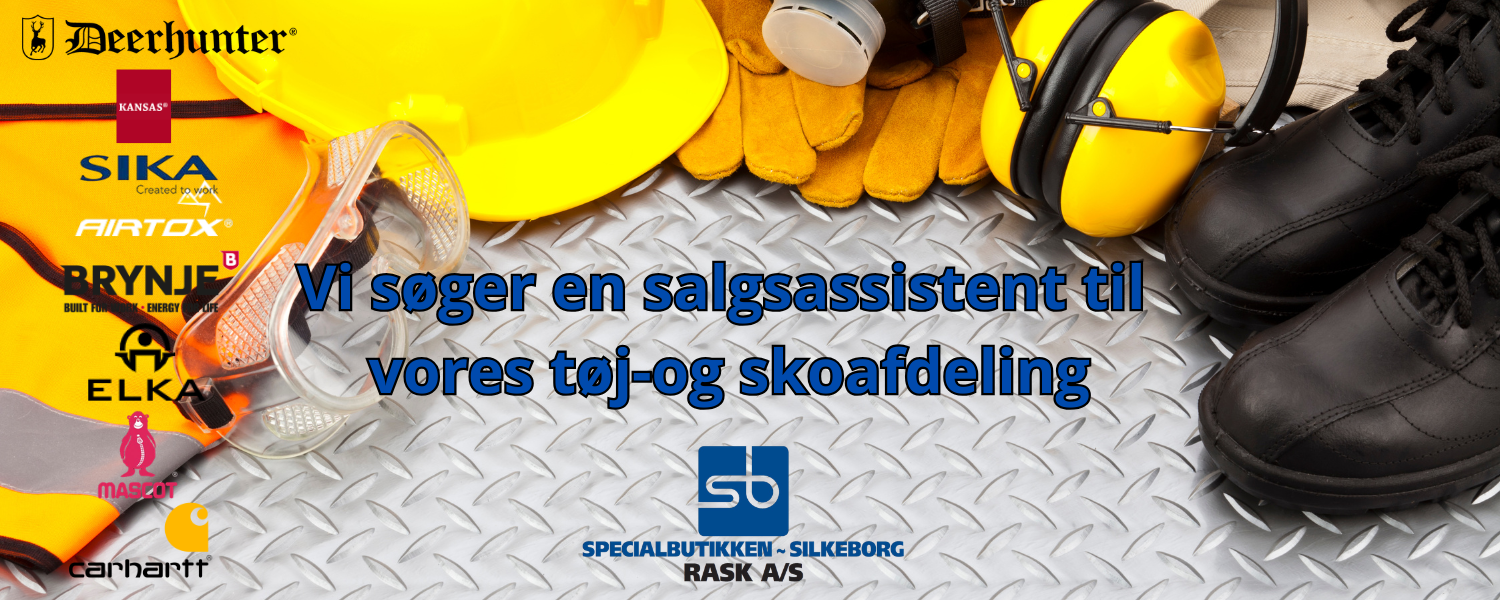 Vi søger an salgsassistent til vores tøj-og sko afdeling