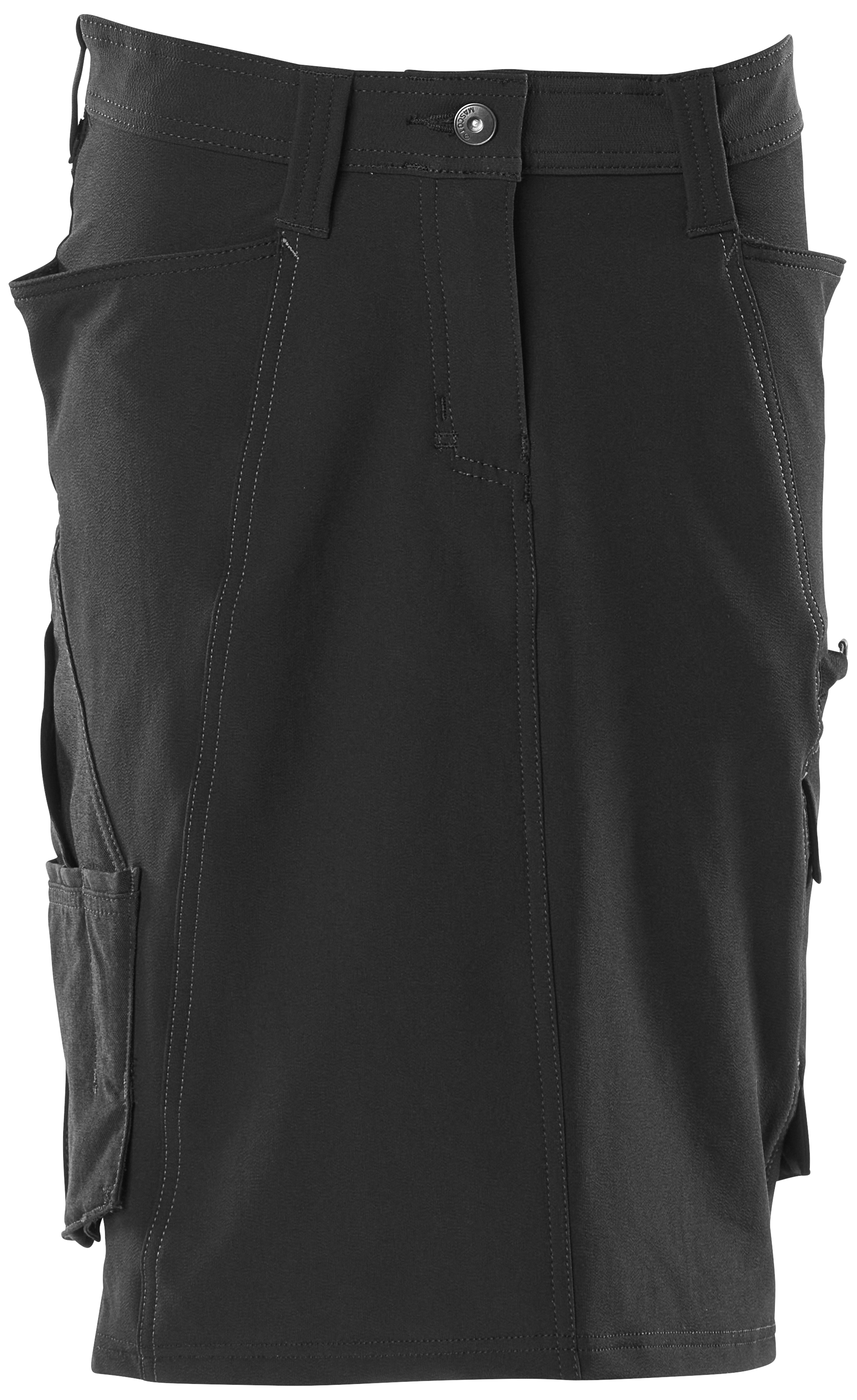 Accelerate nederdel stretch pearl fit sort C36