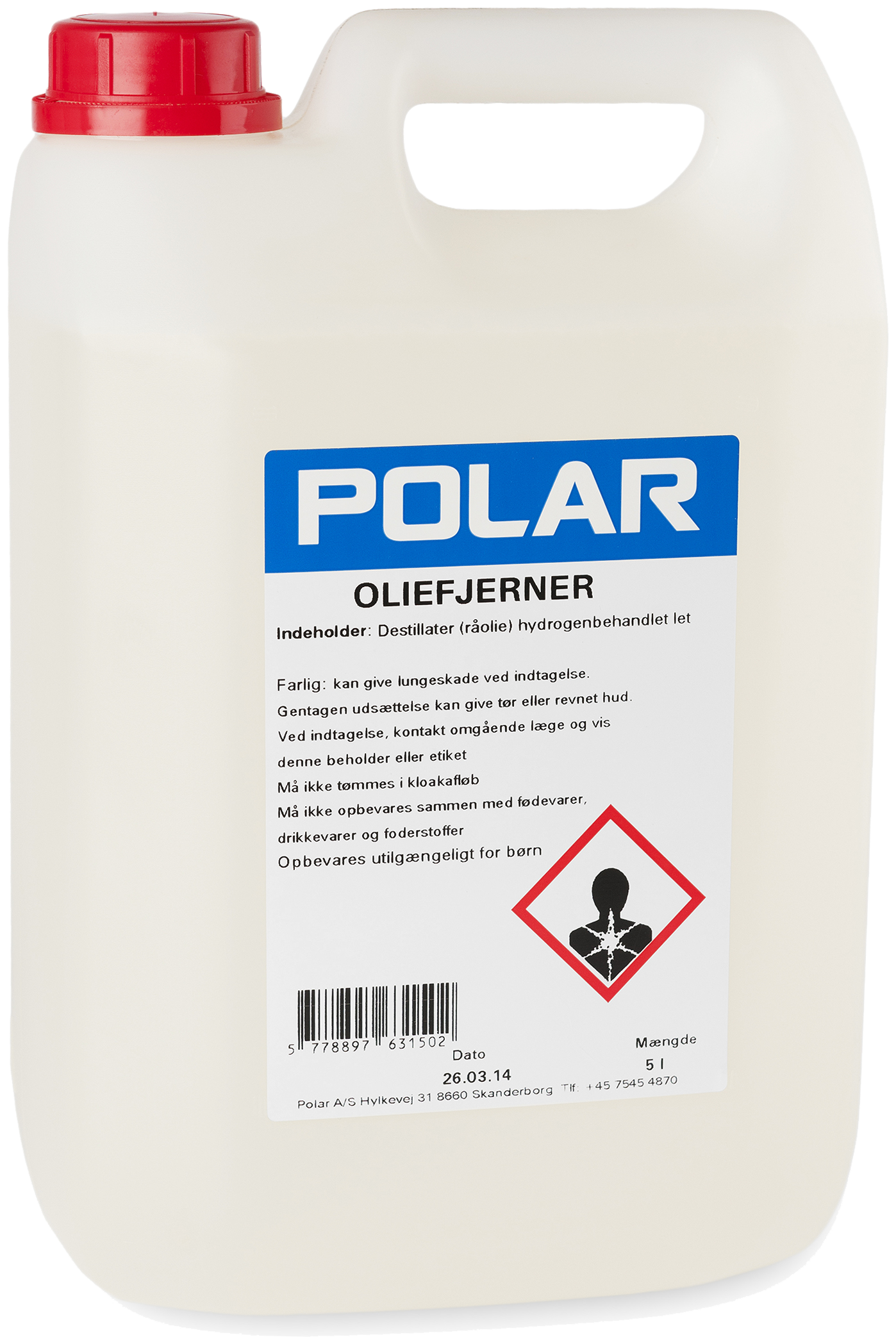 Polar oliefjerner 5 ltr