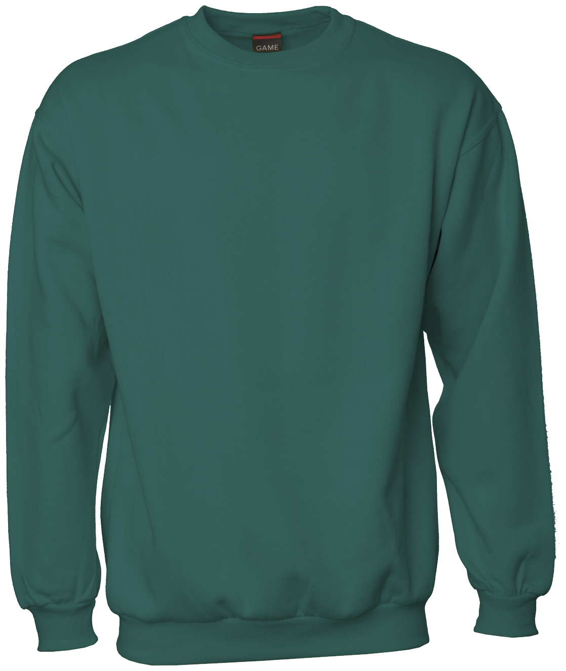 ID Klassisk Sweatshirt- Grøn - Str. S - Pris pr. stk. v/5 stk.