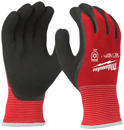 Strik- og kunststofhandsker