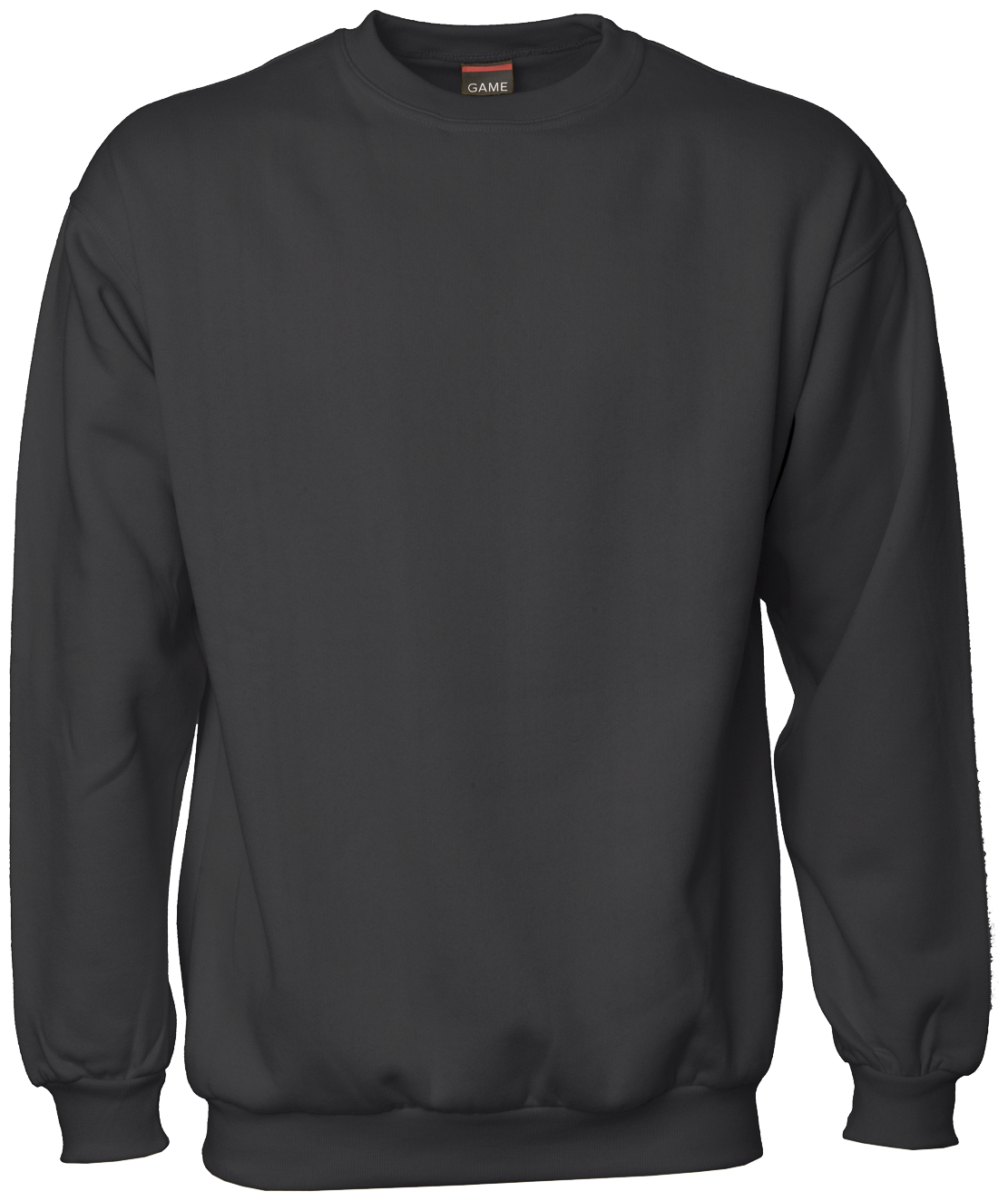 ID Klassisk Sweatshirt- Sort - Str. 2XL - Pris pr. stk. v/5 stk.