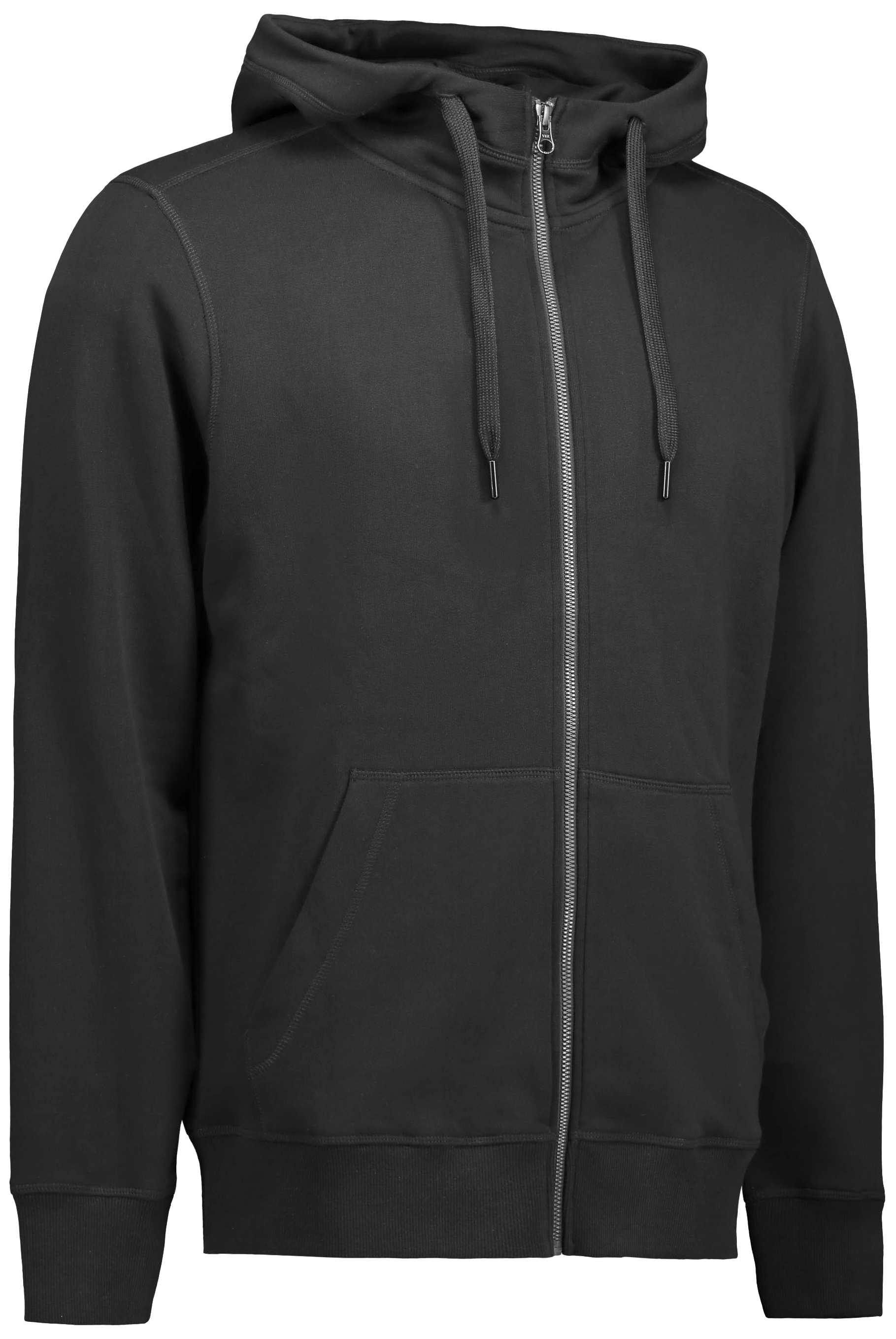 ID Core -Cardigan - Sort - Str. XL - Pris pr. stk. v/5 stk.