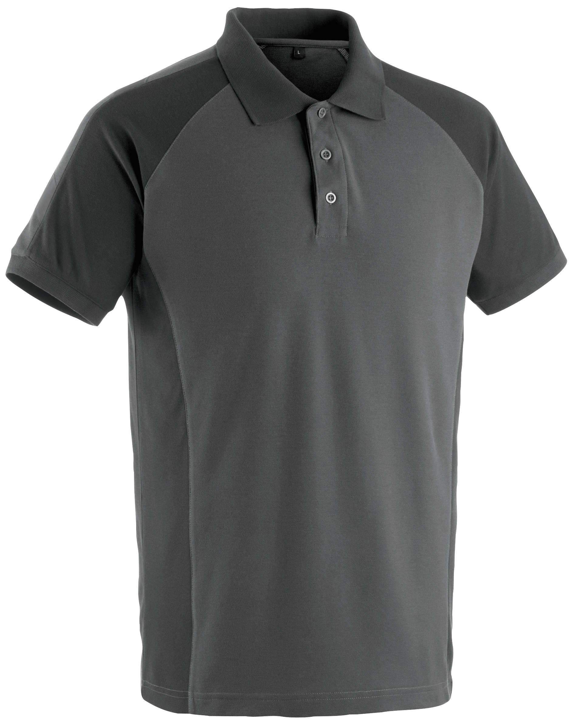 Bottrop poloshirt mørk antracit/sort XL