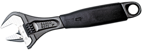 Ergo skiftenøgle 9070 6" fosfateret