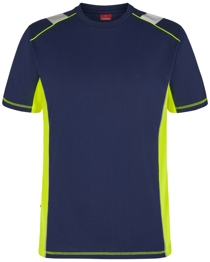 Cargo T-shirt blue ink/gul 6XL