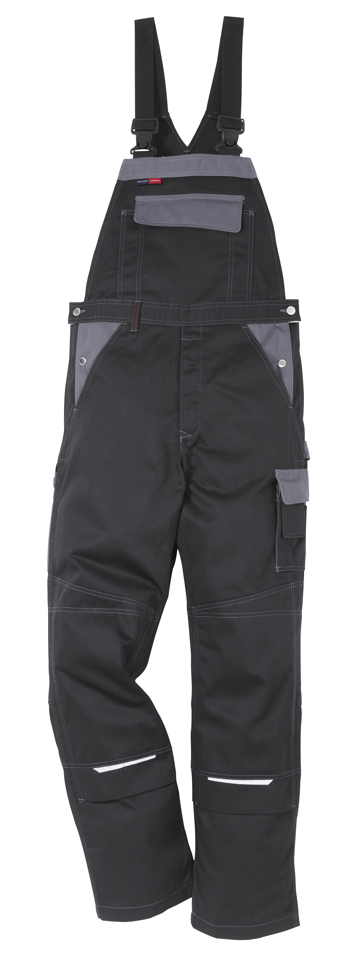 Icon overalls sort/grå C48