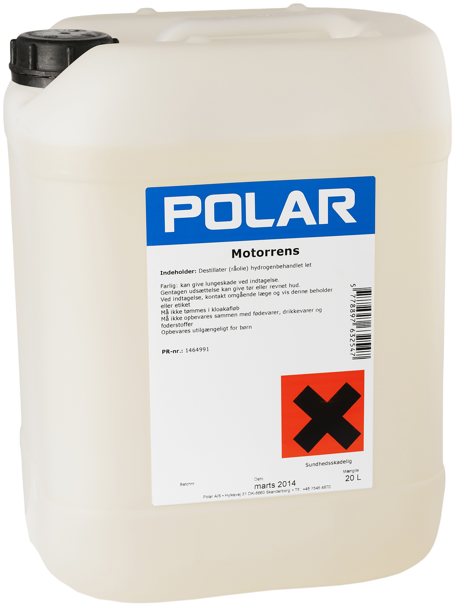 Polar motorrens 20 ltr