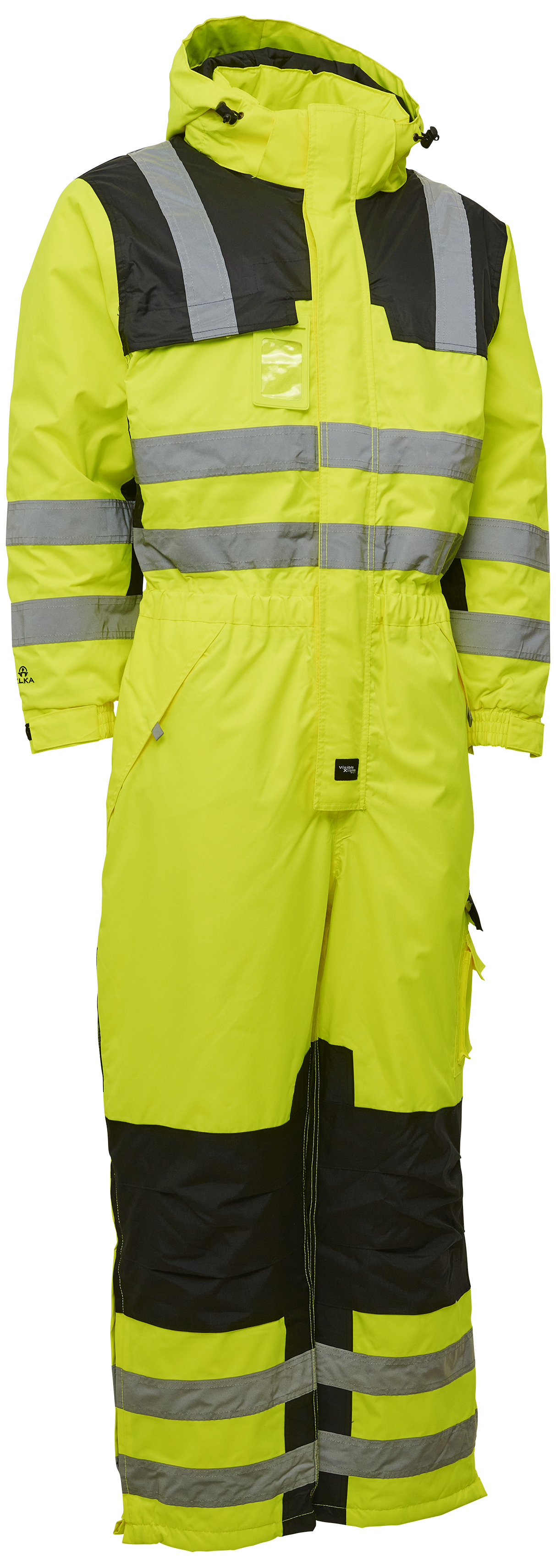 Hi-vis termokedeldragt 088000R gul/sort XS