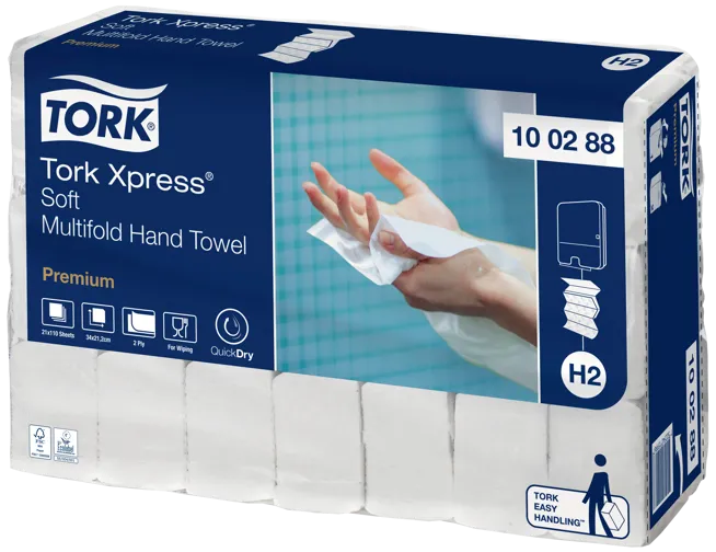 Toiletpapir, køkkenrulle, håndklædeark og servietter