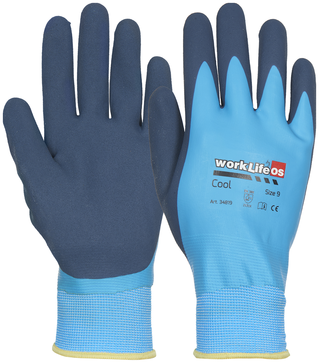 Worklife Cool heldyppet arbejdshandske 34819-11