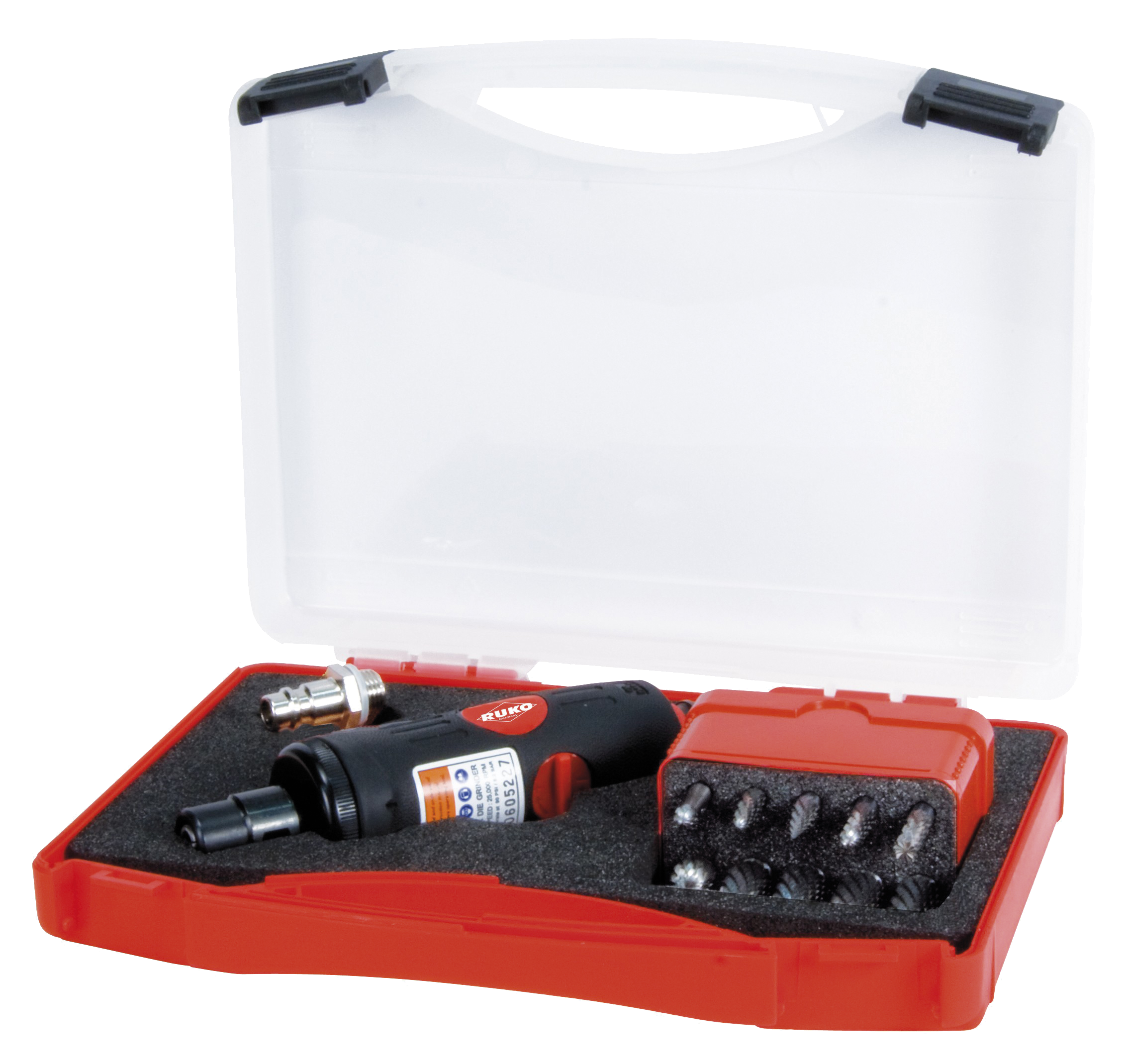 Pneum.ligesliber inkl. 10 HM fræsestifter