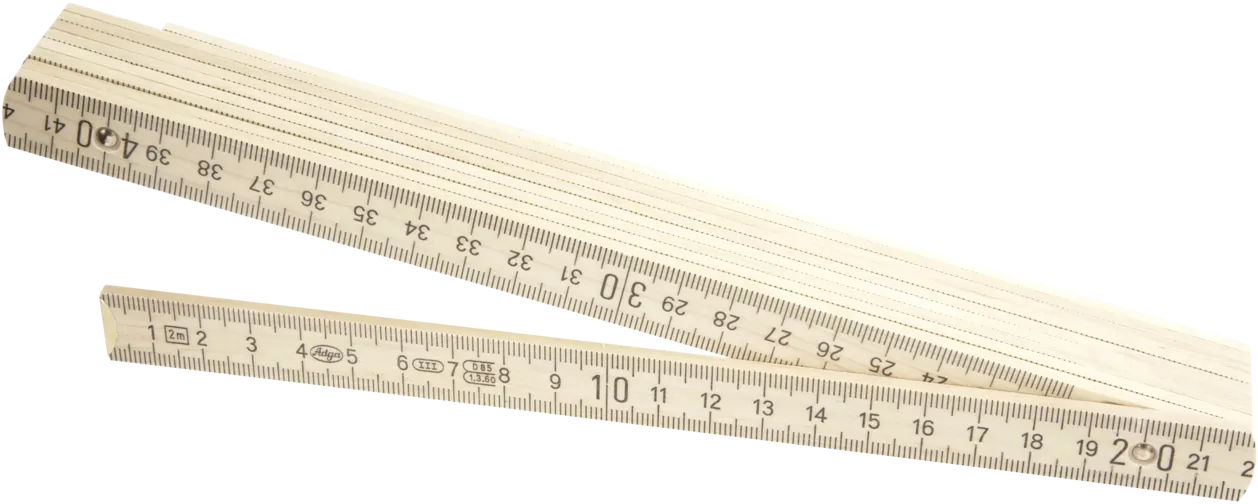 Tommestokke, linealer og båndmål