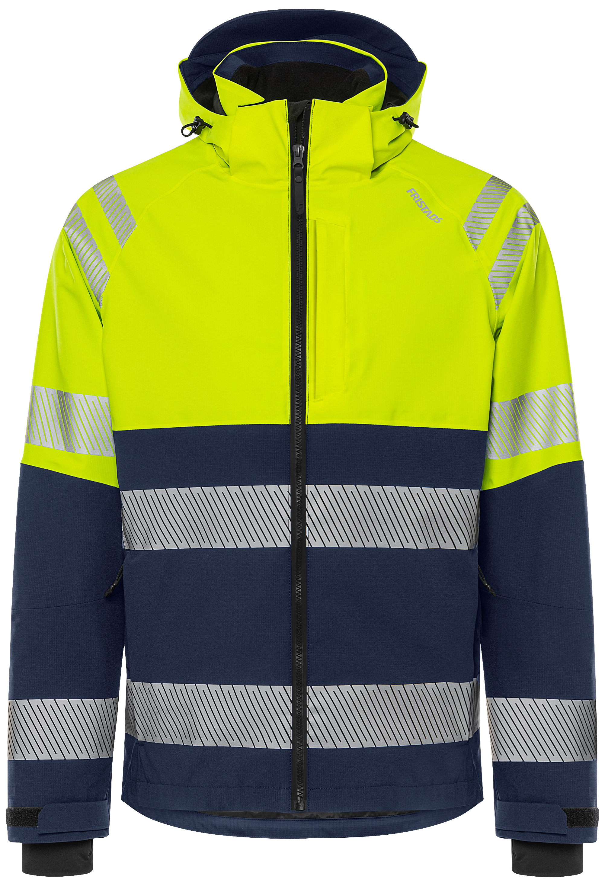 Hi-vis skaljakke kl.1 4690 GLS gul/marine M