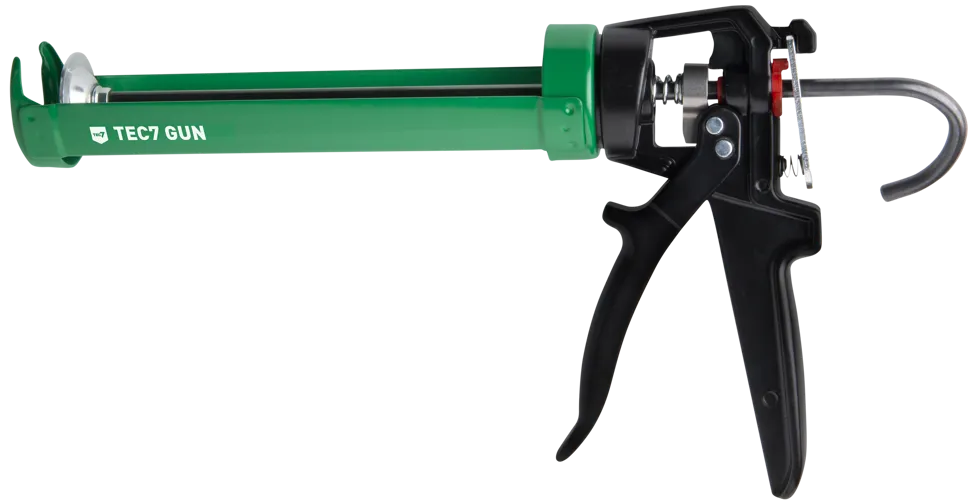 Fugepistoler, glittepinde og andet tilbehør