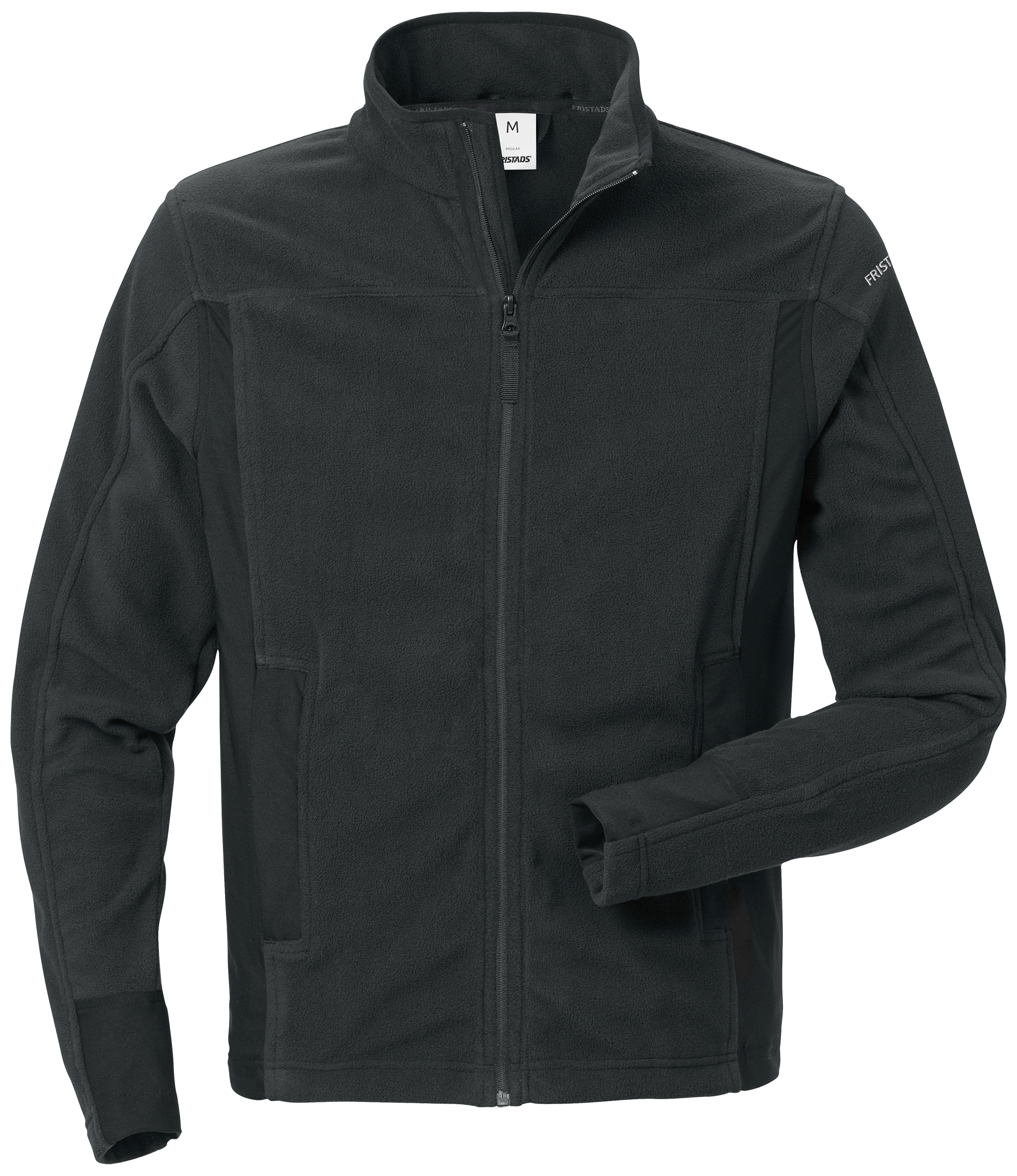 Microfleece jakke 4003 sort XL