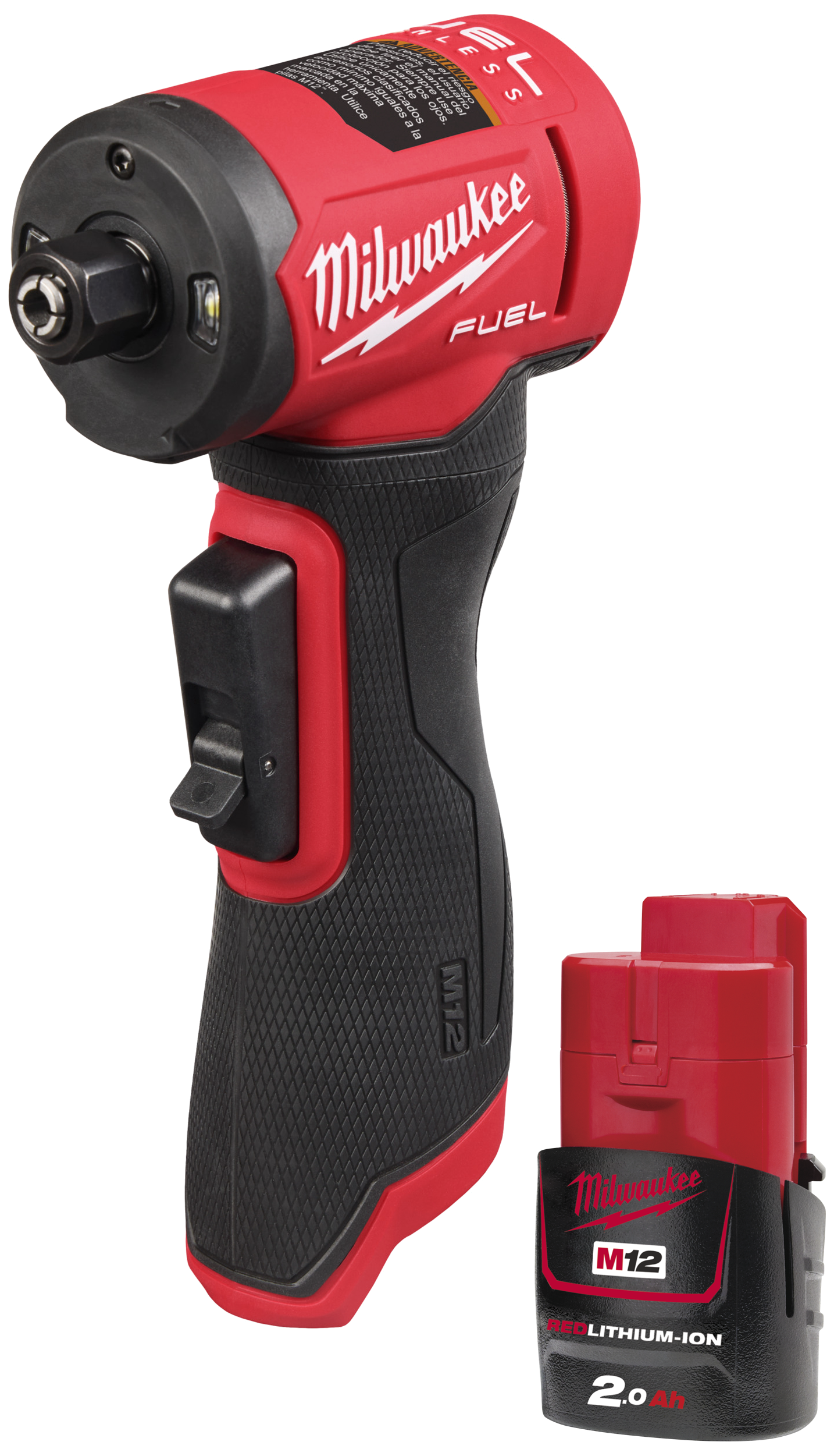 Sampak M12: Lynsliber FDGA-0 + batteri 12V/2Ah B2