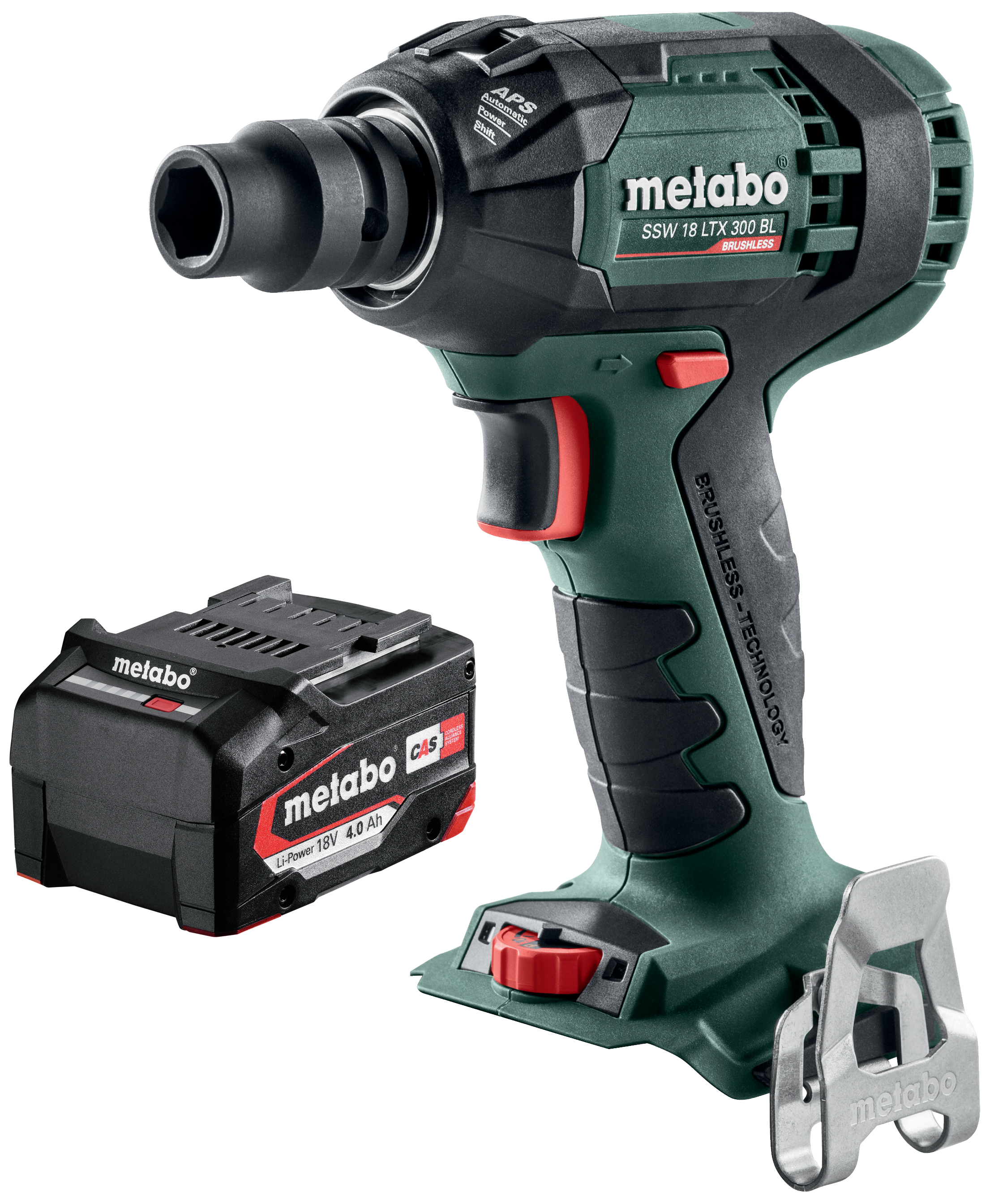 Sampak: Slagnøgle SSW18LTX 300BL+1×18V/4Ah LiPower