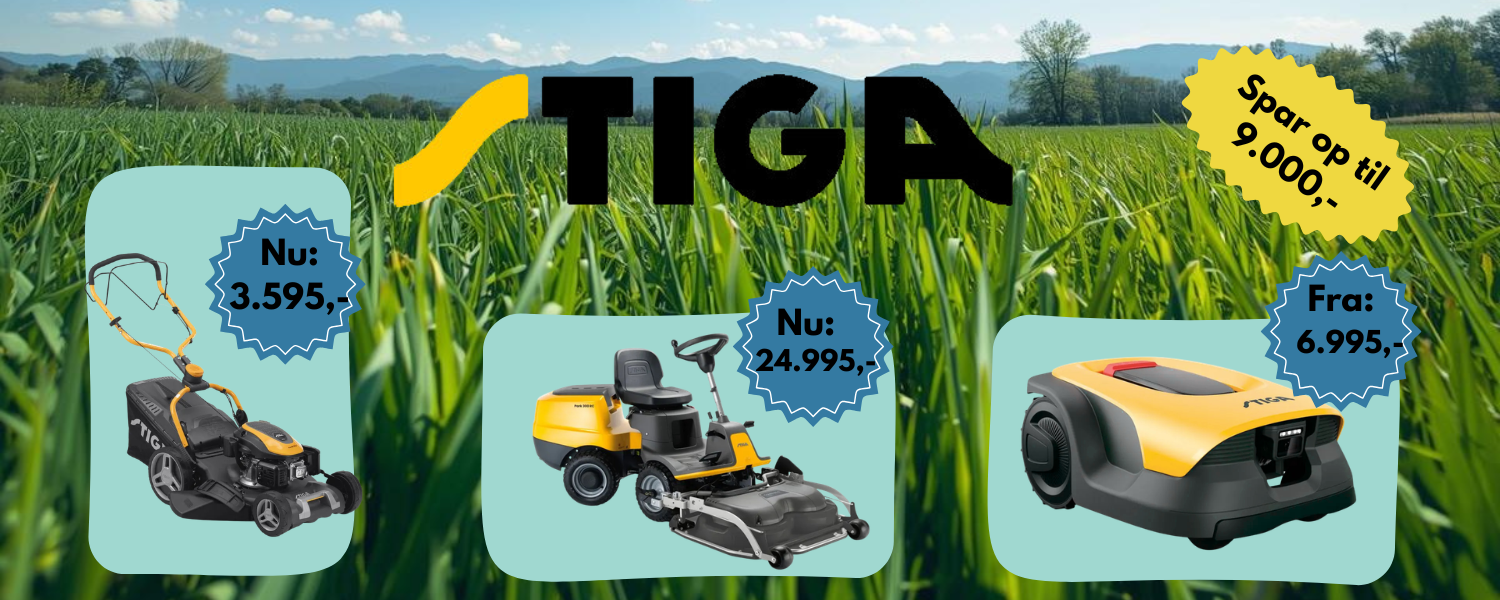 Forår  med Stiga