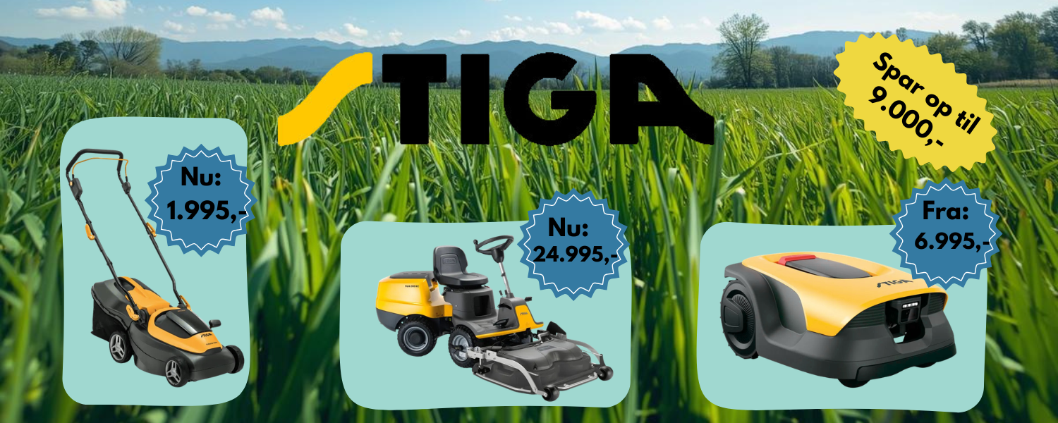 Forår  med Stiga