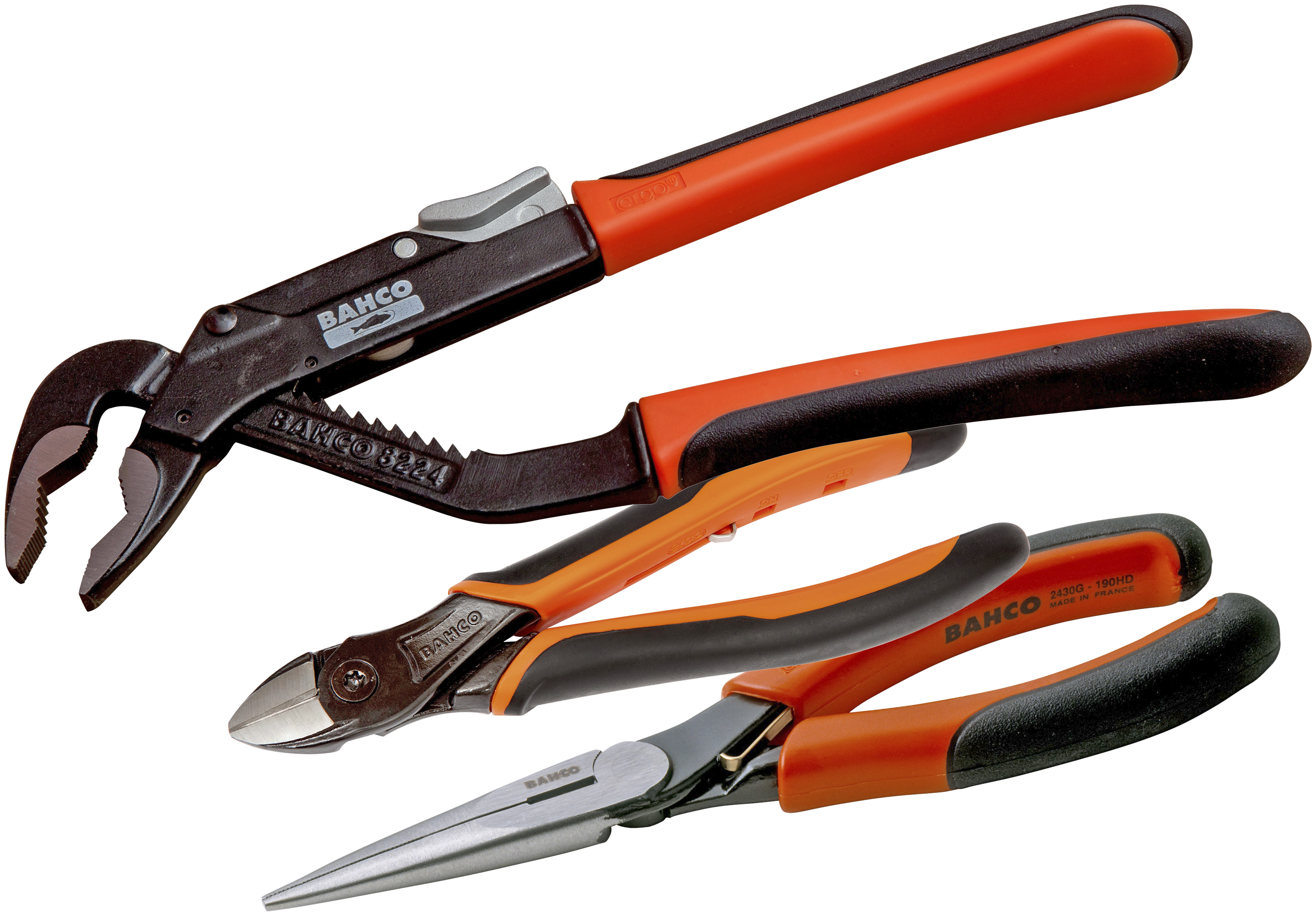 Bahco Plierset2 tangsæt, 3stk