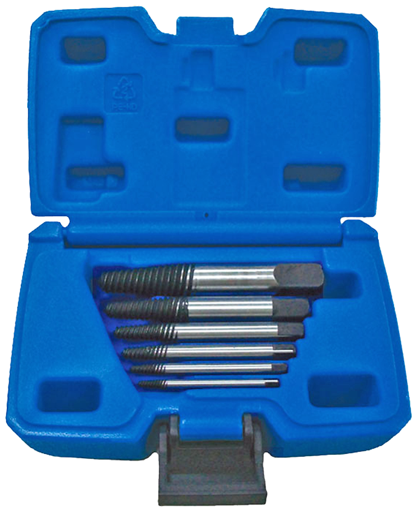 Skrueudtrækkersæt M3-M22 6 dele
