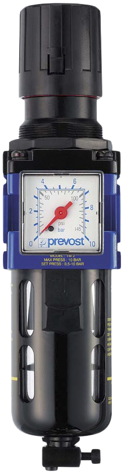 Alto 3 filterreg.0-10 bar 1/2"+mano