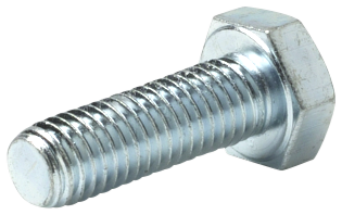 Sætskrue DIN933-8.8 FZB M10×20, pk/100