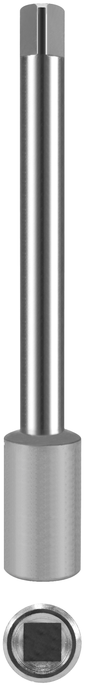 Forlænger t/snittap 3,4mm 4kt×95mm