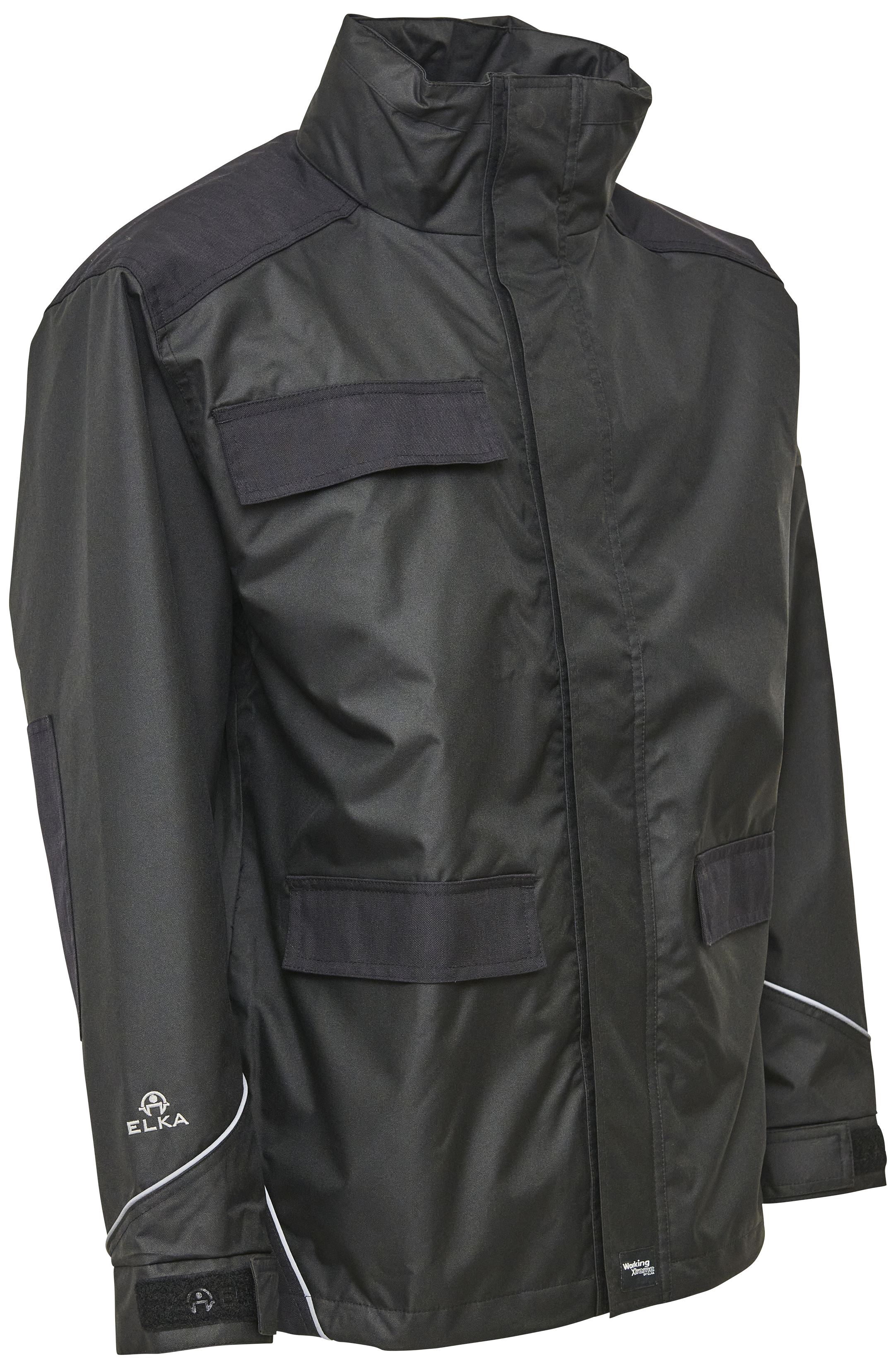 Arbejdsjakke vandtæt 086003 sort M