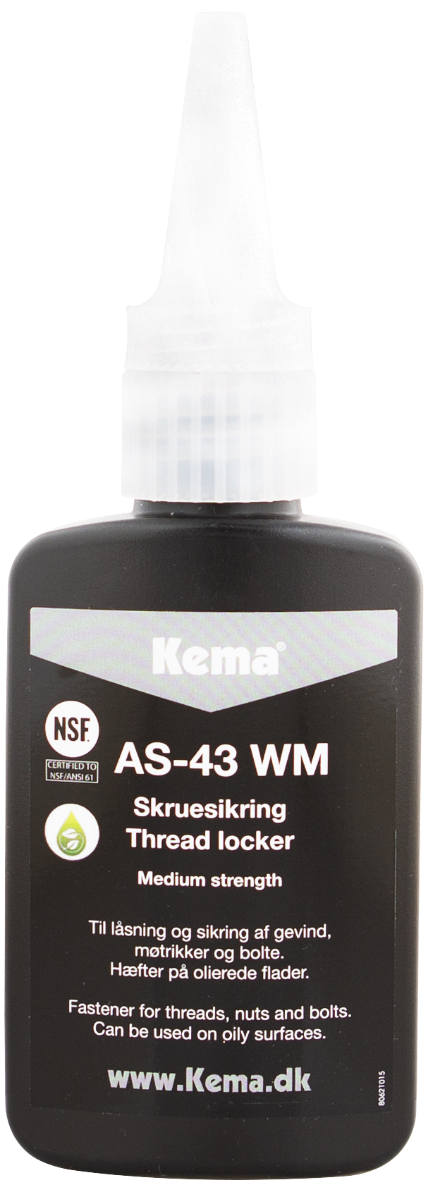 Kema skruesikring medium AS-43 WM 50ml