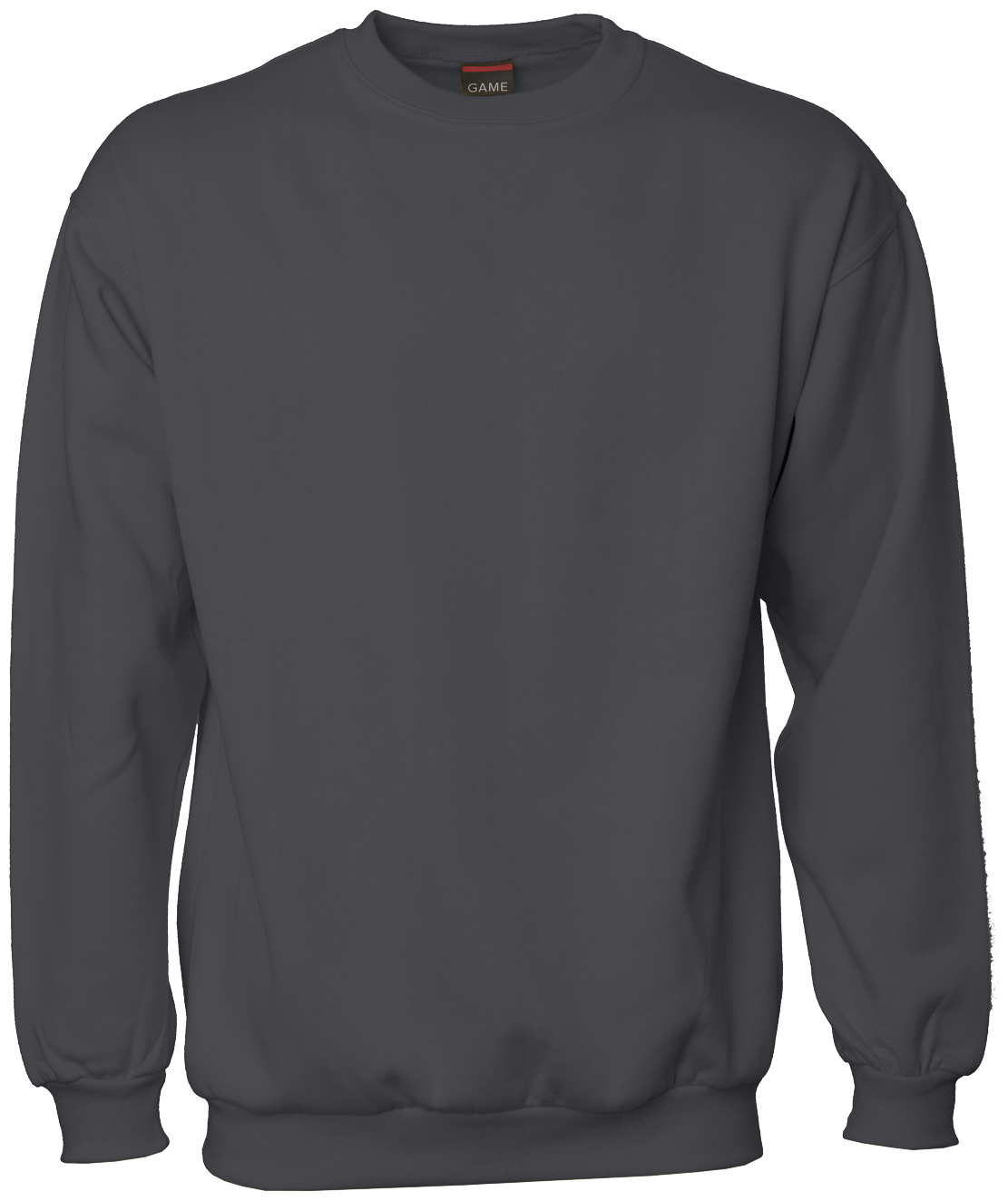 ID Klassisk Sweatshirt- Koksgrå - Str. 2XL - Pris pr. stk. v/5 stk.
