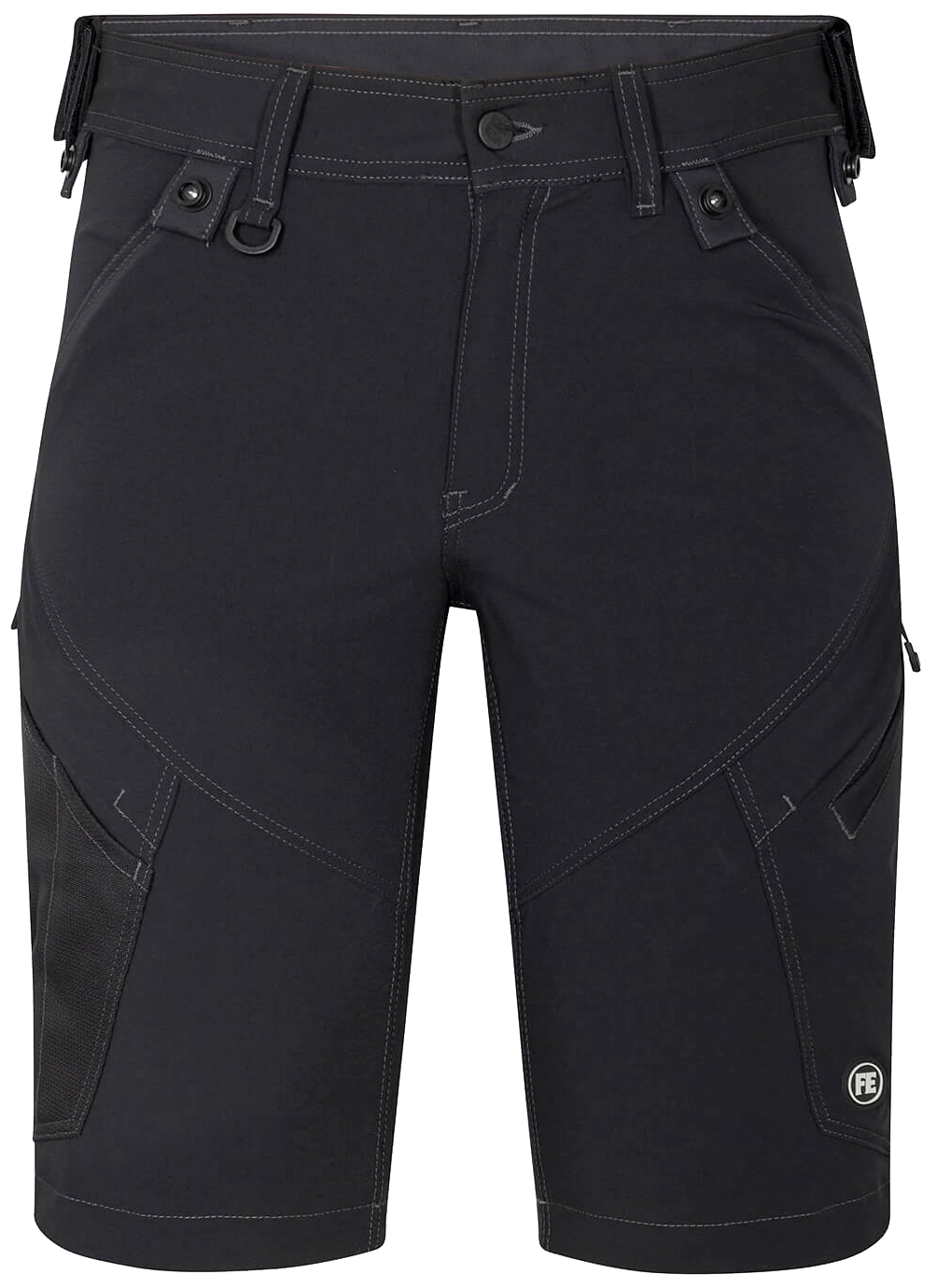 X-treme håndværkershorts stretch sort 80