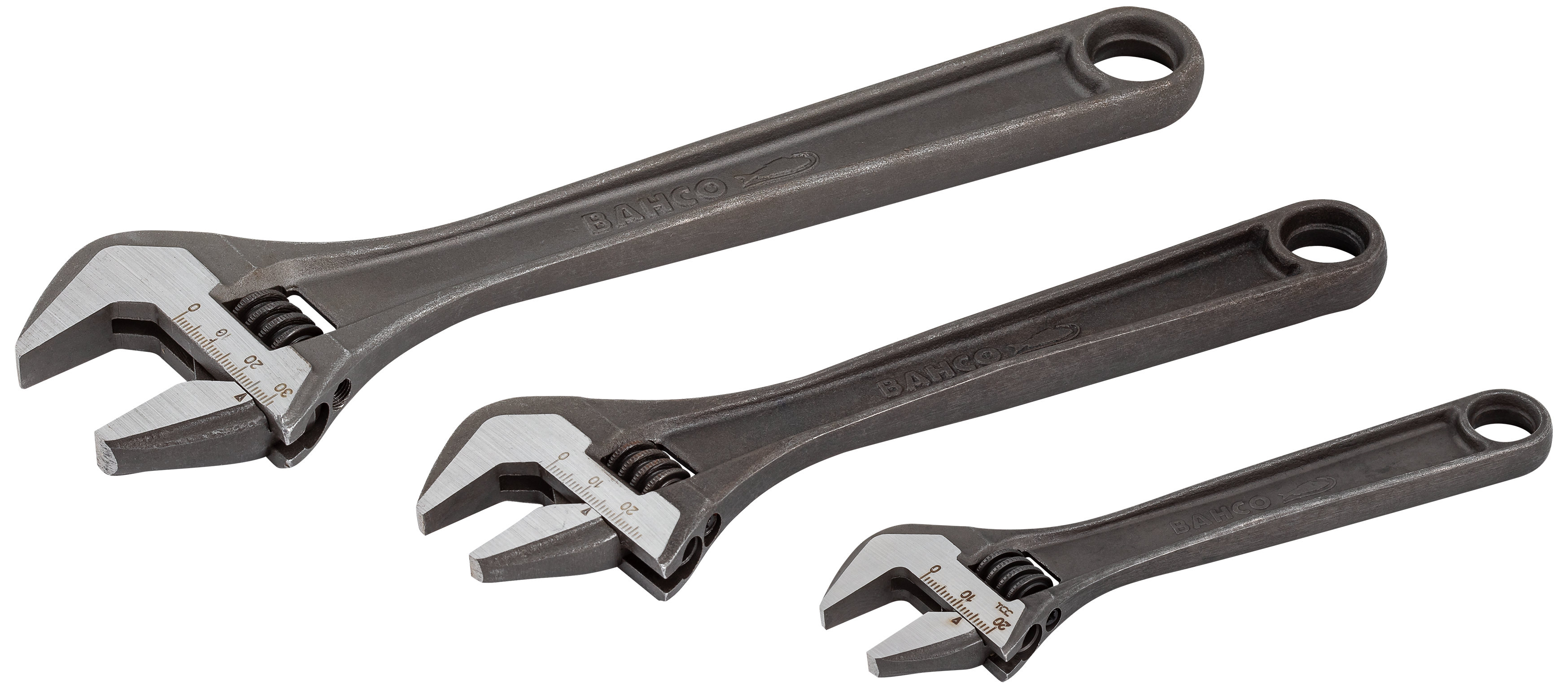 Skiftenøglesæt 3 nøgler: 8070 6"+8071 8"+8072 10"