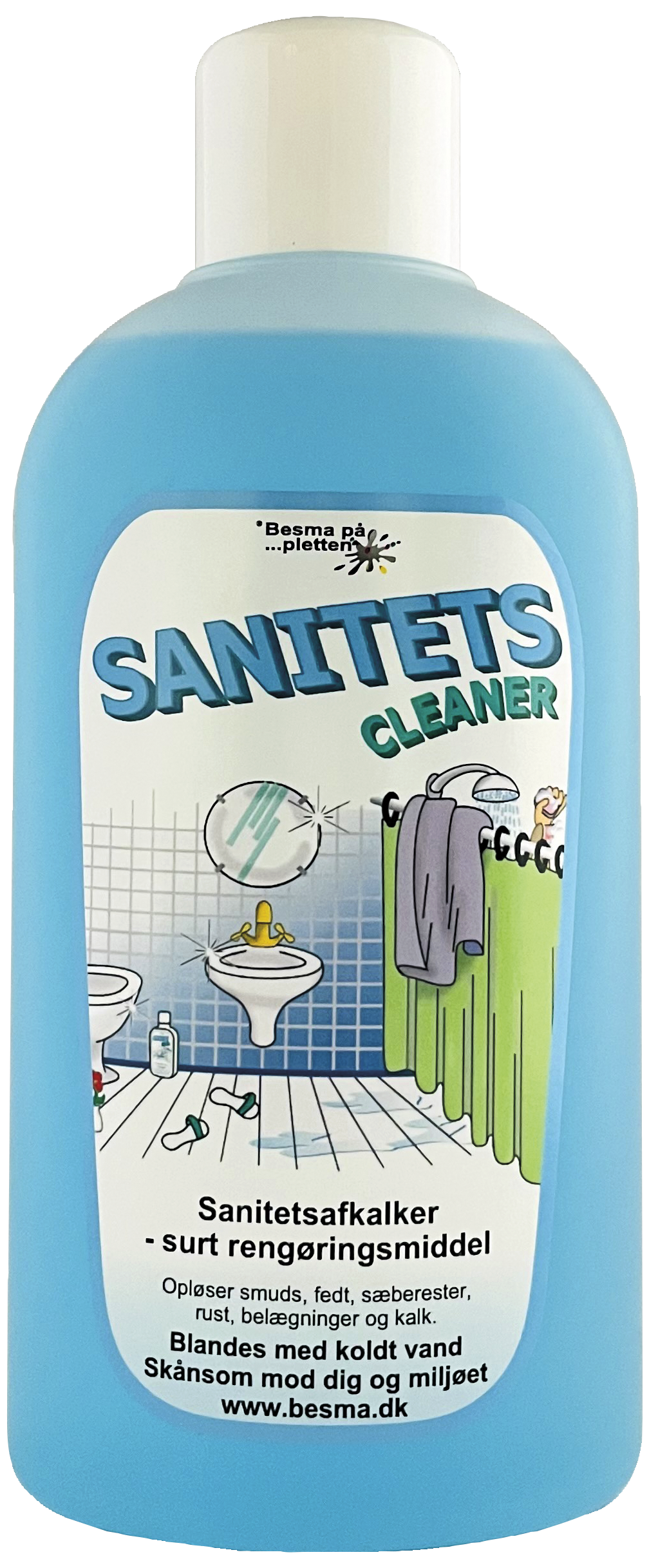 Sanitets Cleaner afkalker/rengøringsmiddel 1 ltr