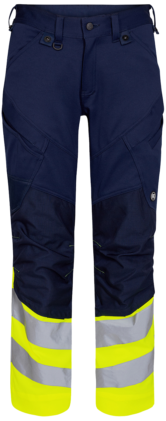 Safety buks stretch blue ink/hi-vis gul 96