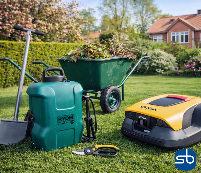 Forårsklargøring i haven