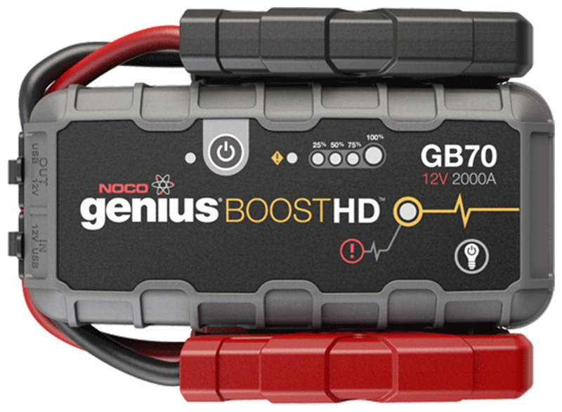 Noco Genius GB70 Boost HD JumpStart t/12V blybatt.