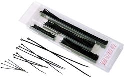 Kabelbinder sort 7,6×240 ps/100
