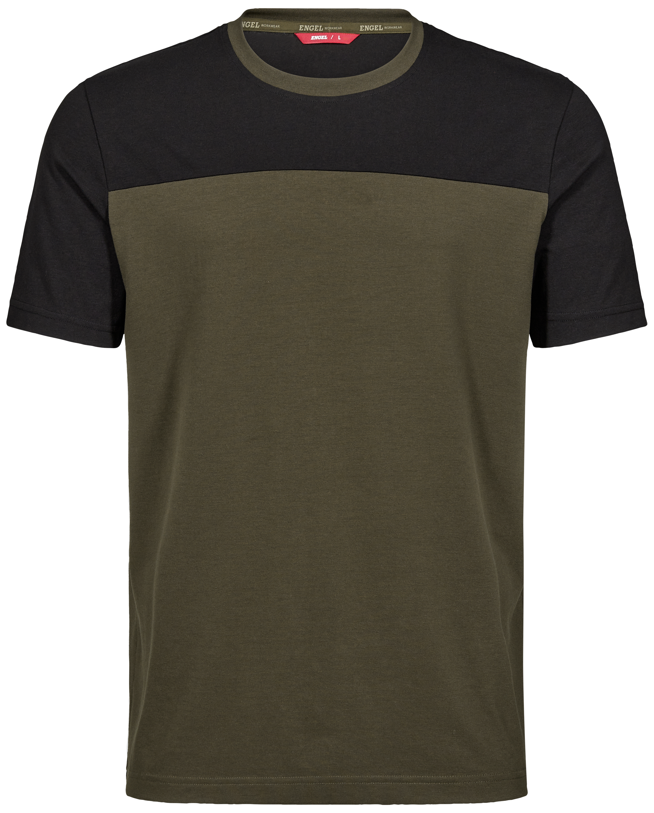 Entire T-shirt forest green/sort 3XL