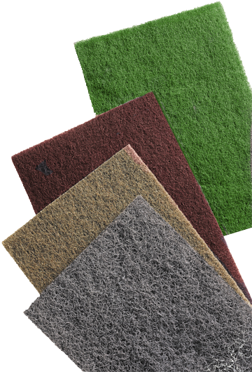 Scotch-Brite polérark CF-HP, A VFN, grøn 158×224mm