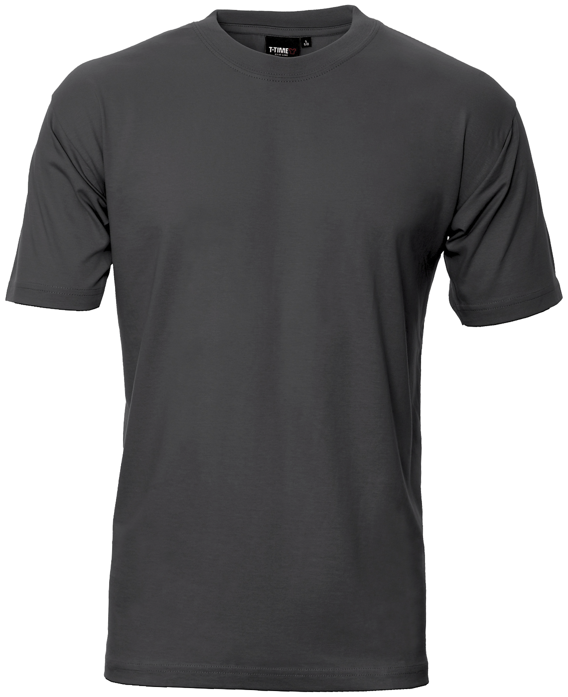 ID T-shirt - Koksgrå - Str. XL - Pris pr. stk. v/5 stk.
