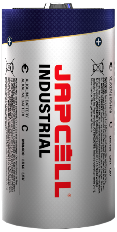 Japcell Industrial batteri C/LR14 1,5V, 10stk