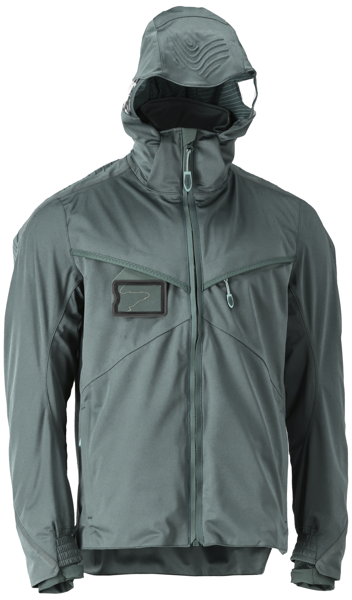 Customized skaljakke skovgrøn XL