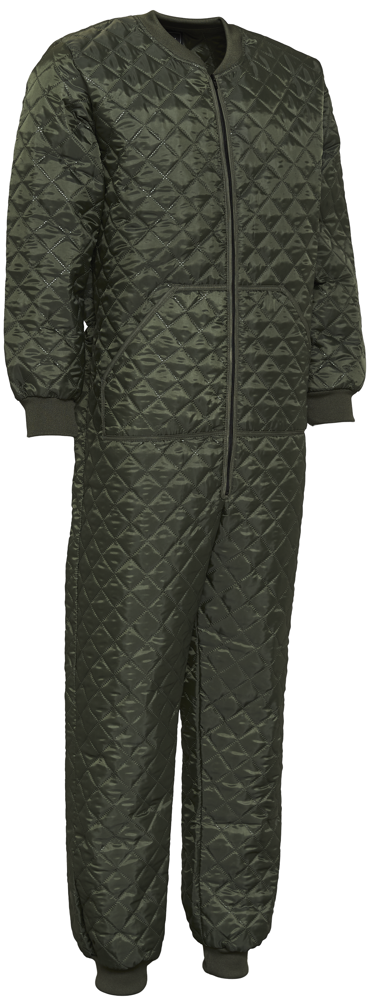 Termoheldragt quiltet 168002 oliven XL